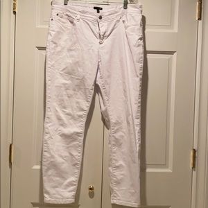 Eileen Fisher white jeans